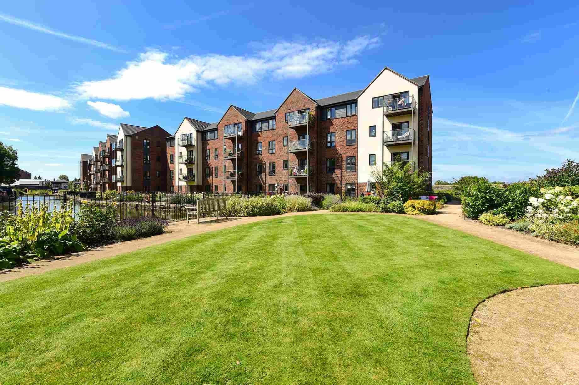 JK Horticulture project at Adlington's The Bridges complex at Macclesfield